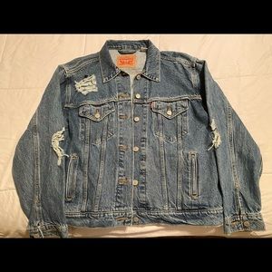 Levi Strauss & Co. distressed jean jacket